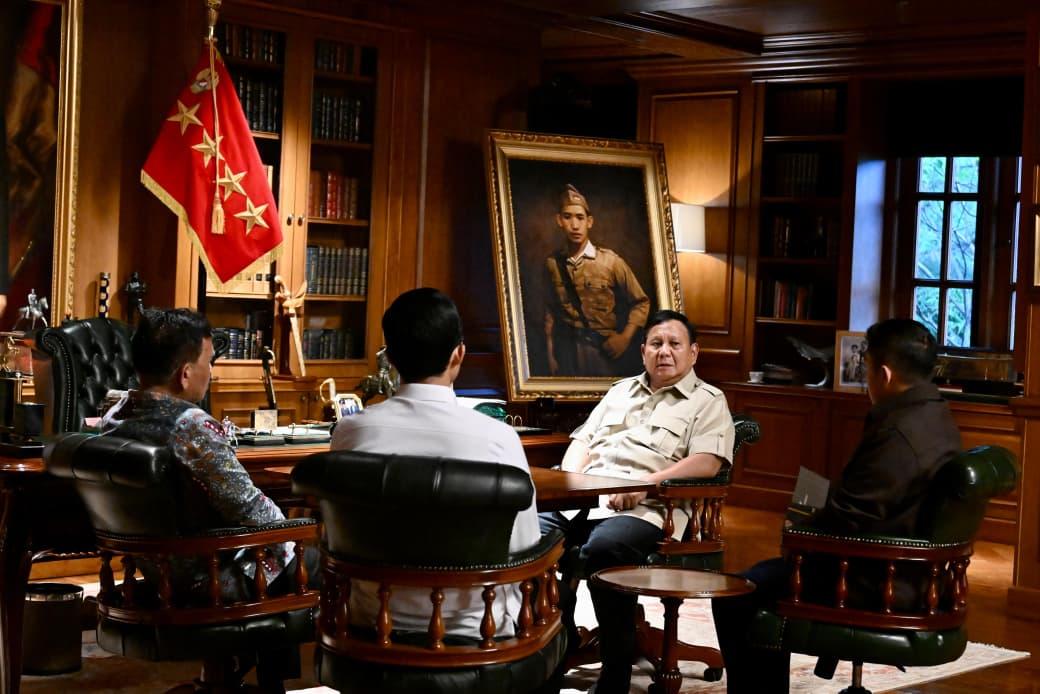 Pertemuan Presiden Prabowo dengan jajaran Bakom pada 4 Oktober 2026